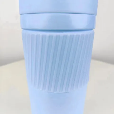 304 Stainless Steel Insulated Cup Portable Coffee Mug Car Water Bottle With Anti Slip Sleeve Minimalist Thermal Flask