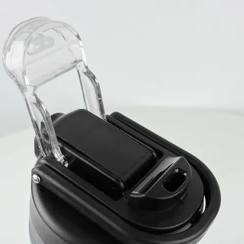 Stainless Steel Vacuum Insulated Coffee Cup With Handle And Straw Leak-proof Car Mug Sports Water Bottle For Men Women