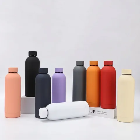 304 Stainless Steel Insulated Water Bottle Vacuum Flask Sports Outdoor Portable Leakproof Thermos For Car Travel Office Mug