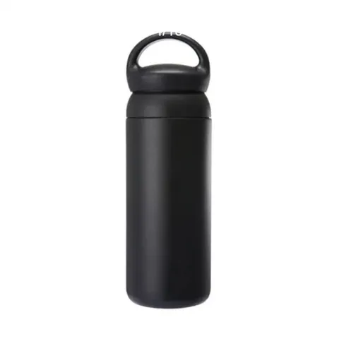 Thermos en Acier Inoxydable Mat de Style Japonais Gobelet Isotherme Portable Minimaliste Bouteille d'Eau Pour Étudiants Bureau Plein Air