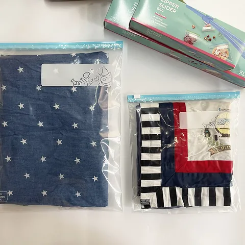 Slider Zipper Storage Bags Food Grade Reusable Freezer Bags BPA Free Thickened Airtight Seal Household Kitchen Organization