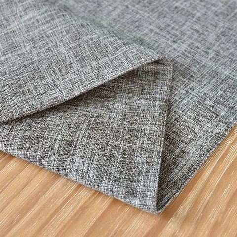 Solid Color Faux Linen Table Runner Double Layer Thickened Minimalist Elegant Decorative Table Cloth Home Dining Room Office Meeting Table Decor