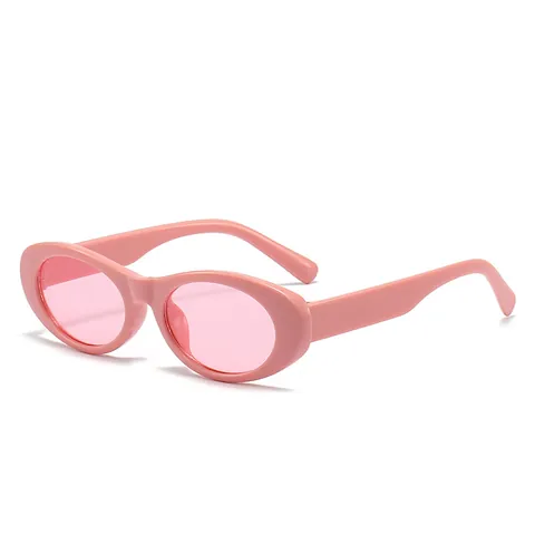 Retro Kleine Ovale Sonnenbrille Für Damen Herren Mode Cat Eye Vollrand Kunststoff Brillen Westlichen Streetwear UV400 Sonnenschutz Brille