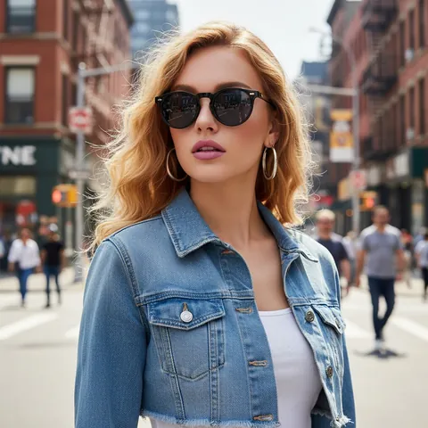 Retro Round Sunglasses Women Men Small Frame Vintage Rivet Decoration UV400 Protection European Fashion Sun Glasses Eyewear