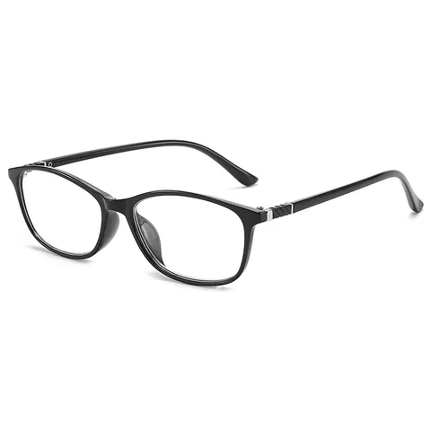 Gafas de Lectura Anti-Luz Azul Retro para Mujer Moda Marco Ovalado Completo Visión HD Gafas de Presbicia para Ancianos