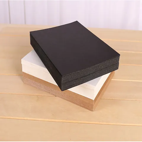 Thickened Kraft Cardstock Blank Postcards For DIY Handmade Message Cards Graffiti Drawing Paper Bookmarks Office Supplies