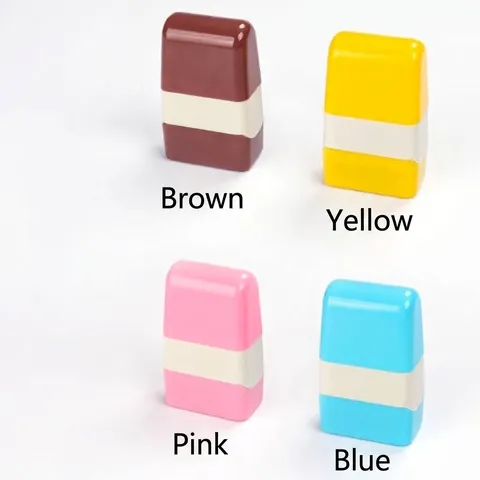 Confidential Roller Stamp Identity Theft Protection Identity Guard For Privacy Protection Courier Bill Address Eraser Office Tool