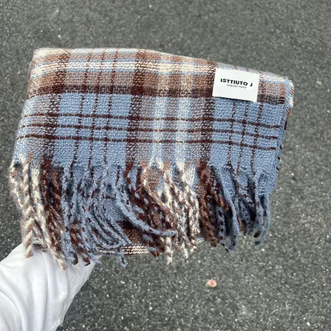 Klassischer Karoschal Für Damen Herbst Winter Dick Schal Aus Kaschmirimitat Weich Warm Lang Quastenschal Mode Wickel Für Damen