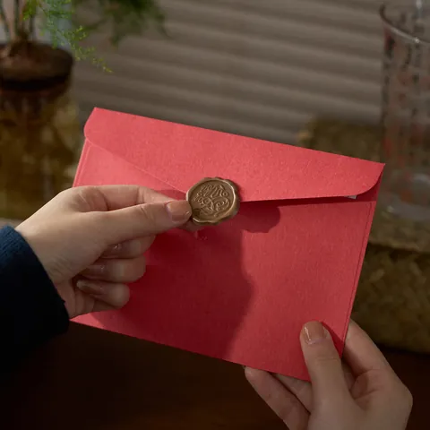 Vintage Specialty Paper Letter Envelope Stationery Set Gold Foil Stamping Western Style Blessing Wishes Envelope For Birthday Gift Greeting Message Universal School Office Stationery