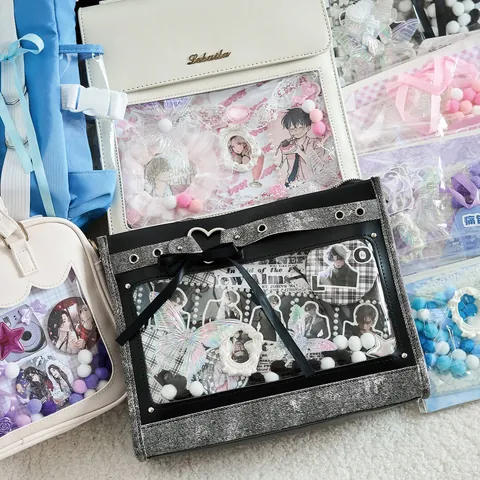 DIY Ita Bag Decorative Material Kit Dreamy Shop Series Ribbon Lace Adhesive Sticker Set For Hand Account Journal Supplies