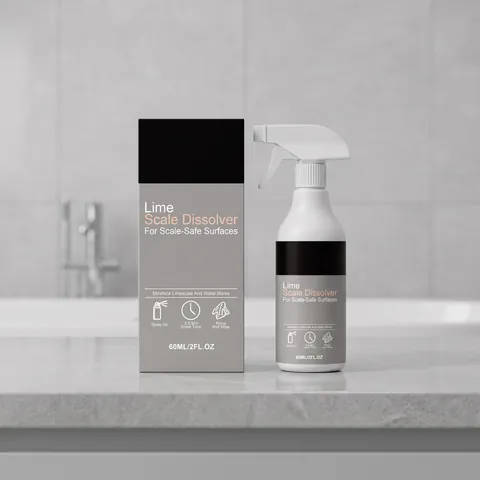 Détartrant Ménager Spray Nettoyant Taches Dissolvant Pour Salle De Bain Douche Carreaux Verre Élimination Des Taches Deau Minimaliste Moderne