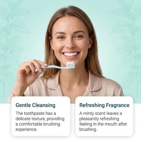 ORALHOE Munt Tandpasta Bleken Dagelijkse Tandreiniging Vlekverwijdering Minerale Tandpasta Voor Frisse Adem En Mondhygiëne