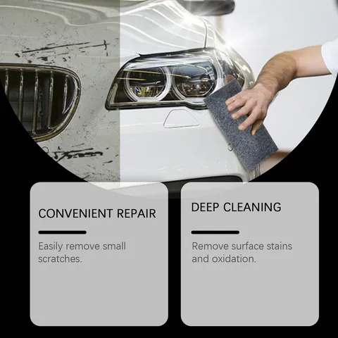 Auto Kras Reparatie Crème Kit Met Nano Doeken En Spons Automotive Lakverzorging Krasverwijderaar Voor Alle Auto's Onderhoud Polijstgereedschap