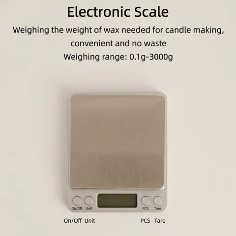 Professional DIY Candle Making Kit Electric Wax Melting Pot Heater With Thermometer And Digital Scale Tools
