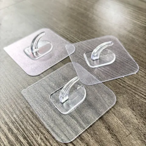 Transparente Klebehaken Starke Wandhaken Ohne Bohren Nahtlose Utensilienhaken Für Küche Badezimmer Büro Aufbewahrung