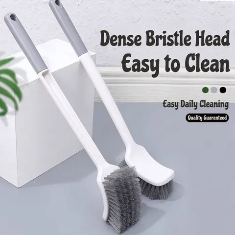 Home Toilet Brush Long Handle Wall Mounted Toilet Cleaning Brush Dead Corner Cleaning Tool Minimalist Bathroom Accessory