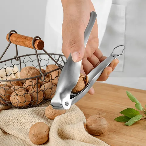 304 Stainless Steel Chestnut Opener Nut Cracker Manual Peeler Sheller Kitchen Tool For Chestnuts Walnuts Modern Simple