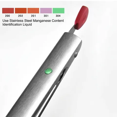Pinze per Alimenti in Acciaio Inossidabile 304 Con Punte in Silicone Resistenti al Calore Pinze da Cucina Antiscivolo per Grigliare Servire Insalate Pane