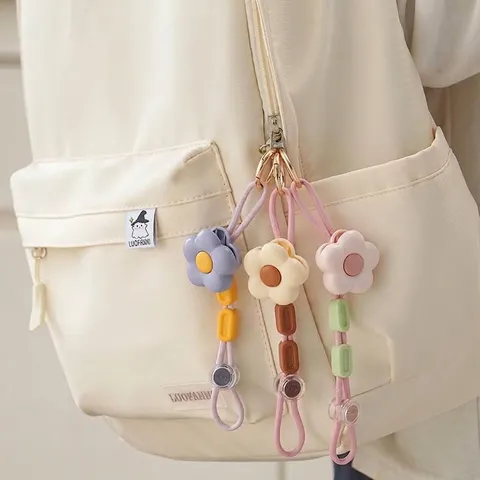 Clip de Sombrero de Flor para Viajes al Aire Libre Soporte de Sombrero Portátil Accesorio de Mochila Clip de Almacenamiento