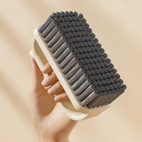 Multi Functional Household Cleaning Brush High Density Soft Bristles Ergonomic Handle For Shoes Laundry Clothes Kitchen Floor Mat Scrub Brush
