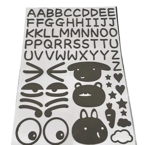 DIY Dibujos Animados Alfabeto Inglés Pegatinas de Espuma EVA 3D Pegatinas de Letras Autoadhesivas Para Niños Scrapbooking Artesanía Decoración