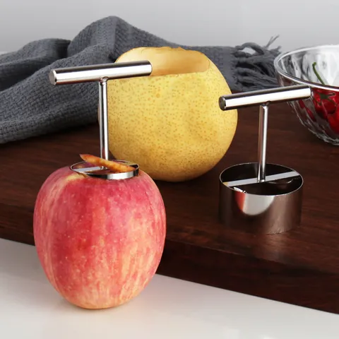 304 Stainless Steel Fruit Corer Manual Apple Pear Core Remover Pit Extractor With T Handle Easy Use Kitchen Tools