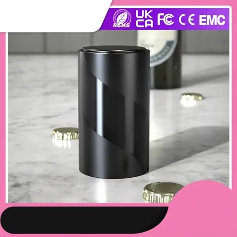 Modern Minimalist Plastic Wine Bottle Opener Automatic Beer Opener Portable Electric Corkscrew Tool For Household Party Banquet