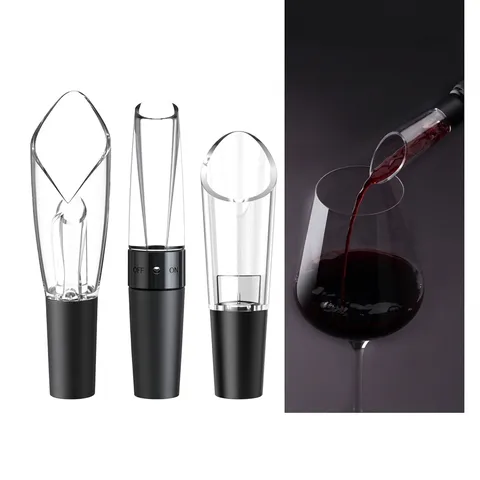 Acrylic Red Wine Aerator Pourer Multi-Function Fast Decanter Spout Spigot For Bar Restaurant Party Accessories Home Wine Tools