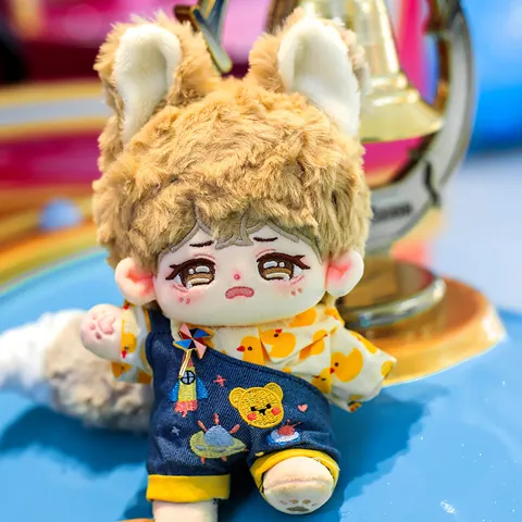 20cm Crying Baby Cotton Doll Posable Plush Toy With Skeleton Soft Stuffed Animal Cute Doll Clothing Accessories For Gift