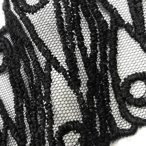 15 Yards Wasserlösliche Spitzenborte Polyester Netz Boden Blumen Stickerei Band Für DIY Nähen Handwerk Hochzeit Kleid Deko