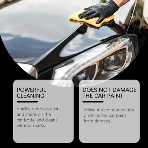 Homonth Auto Reinigungsspray Schaumreiniger Für Fahrzeugoberfläche Staub Schmutz Entfernung Renovierung Pflege Set Mit Schwamm Tuch