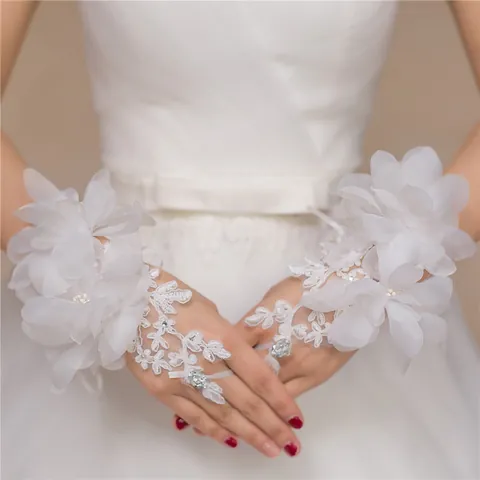 Fleurs en mousseline