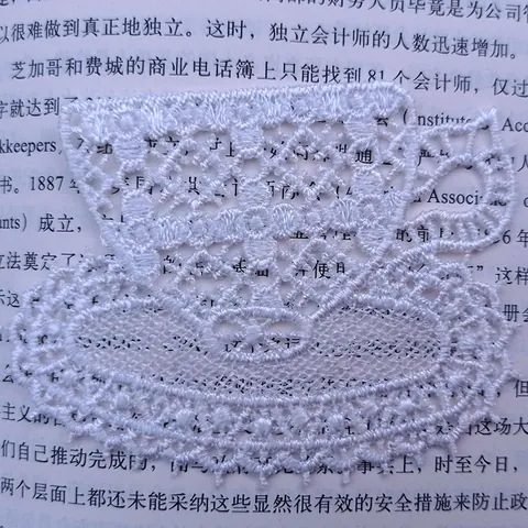 Eleganter Weißer Polyester Spitze Untersetzer Hohl Ausgeschnitten Wasserlöslich Gestickt Teekanne Tasse Applikation Aufnäher Für Tischdeko Heimarbeit DIY Handwerk