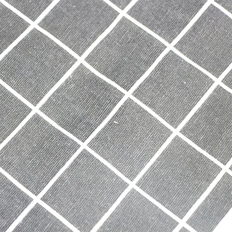 Japanse Katoen Linnen Tissuebox-hoes Voor Auto Thuis Woonkamer Badkamer Minimalistisch Geometrisch Rooster Driehoek Patroon Tas