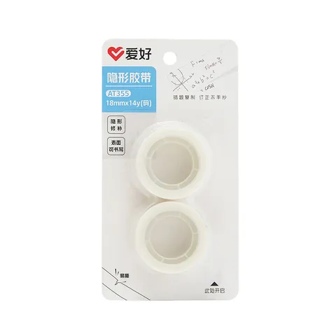 Onzichtbare Kantoor Tape Mat Beschrijfbaar Correctie Tape Voor Studenten Kantoor Reparatie Tape Spoorvrij Kleefband Papier