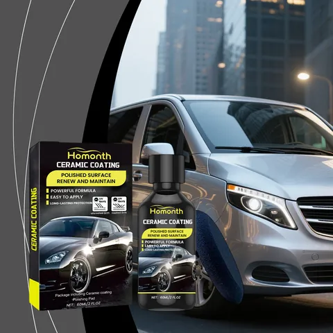 Homonth Auto Keramikbeschichtung Lackschutzmittel Hochglanz Hydrophob Anti-Fouling Auto Glanz Politur Pflege