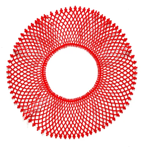 Large Round Water Soluble Lace Fake Collar Milk Silk Embroidered Hollow Out Decorative Bib For Women Clothing Accessories