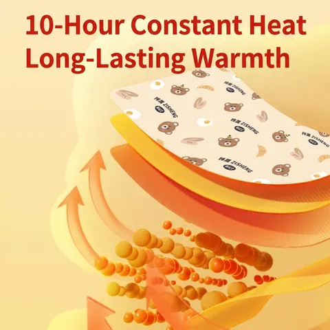 Self Heating Warm Patch Winter Disposable Portable Foot Hand Warmer Fast Heating Constant Temperature Heat Pad Bear Patch