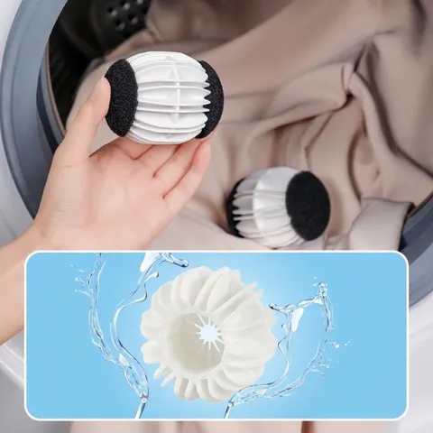 Reusable Anti-Tangling Laundry Ball Hair Catcher For Drum Washing Machine TPR Polyurethane Lint Cleaning Magic Laundry Care Ball