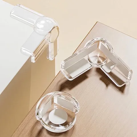 PVC Corner Protectors Soft Clear Edge Guards Set Safety Furniture Corner Bumpers For Babies Table Desk Protector Guards