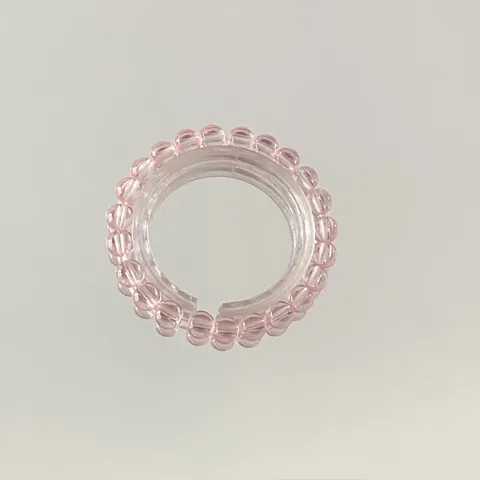 Dames Kersenbloesem Roze Kralenarmband Gekleurd Glas Niche Design Meisjesachtige Stijl Handgeweven Sieraden Cadeau