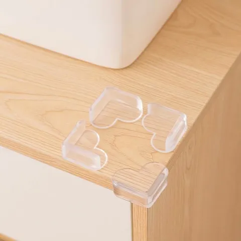 Transparent Baby Sicherheit Eckenschutz PVC Tisch Möbel Kantenschutz Herz Sphärische Schreibtisch Eckenschützer Kissen