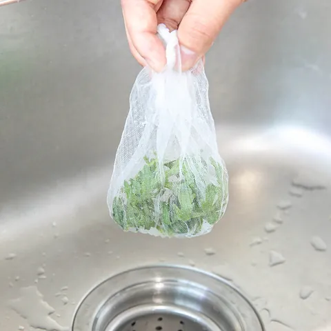 Kitchen Sink Strainer Mesh Bag Disposable Sewer Filter Anti-Clogging Trash Bag For Sink Floor Drain Kitchen Cleaning Supplies