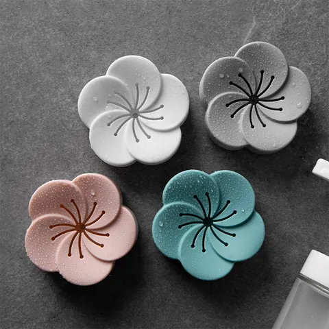 Creative Flower Shaped Aromatherapy Box PP Plastic Wardrobe Deodorizer Scented Case For Bedroom Bathroom Home Decor