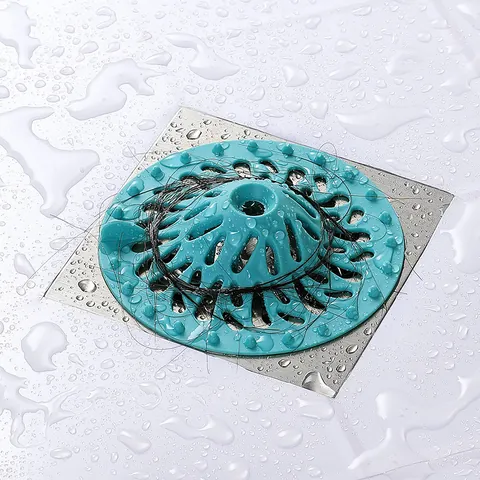 Volcano Shaped TPR Silicone Drain Cover Anti-Clogging Hair Catcher For Kitchen Sink Bathroom Shower Sewer Filter Guard Home Accessories