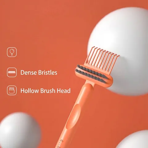 Comb Cleaning Brush Hair Brush Cleaner Tool Hair Removal Claw For Air Cushion Rolling Comb PP Plastic Grooming Accessory
