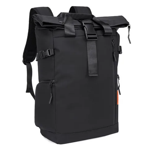 Roll-top Backpack Large Capacity Waterproof Oxford Cloth Outdoor Travel Daypack Casual Laptop Backpack For Unisex Tactical Bag
