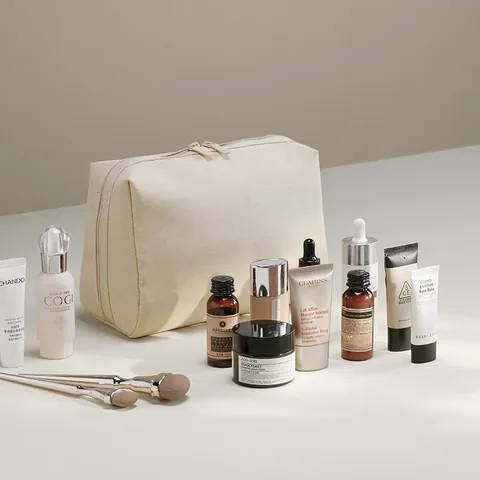 Neceser de Cuero PU Ecológico Organizador de Viaje Portátil de Gran Capacidad Bolsa de Maquillaje de Mano para Uso Diario