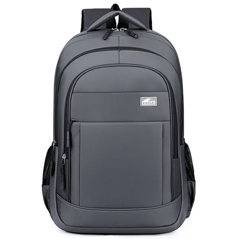 Men Business Backpack Large Capacity Laptop Bag Oxford Fabric Water Resistant Travel School Bag For Men Boys
