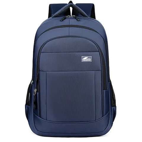 Men Business Backpack Large Capacity Laptop Bag Oxford Fabric Water Resistant Travel School Bag For Men Boys